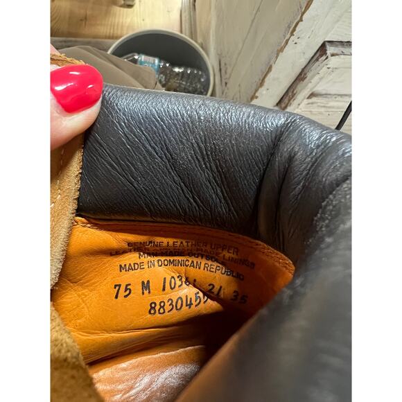 Timberland 10361 6-Inch Premium Waterproof Ankle Hiking Boots Tan Women's 7.5 - Picture 12 of 12